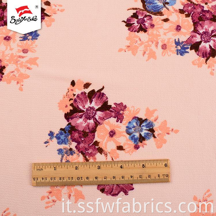 Printed Polyester Fabric For Women